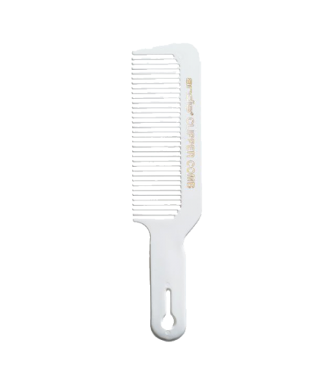 Расческа Andis Clipper Comb белая для стрижки машинкой
